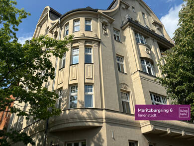 Maisonette zur Miete 1.100 € 4 Zimmer 108,2 m² Moritzburgring 6 Nördliche Innenstadt Halle / Mitte 06108