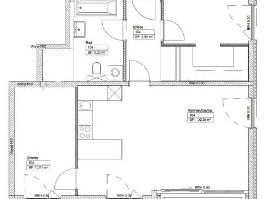 Wohnung zur Miete 1.155 € 3 Zimmer 74 m² 1. Geschoss Hofmannstraße 11 d Innenstadt Erlangen 91052
