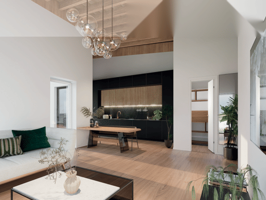 Penthouse zur Miete 1.300 € 3 Zimmer 85 m² frei ab 01.01.2027 Mühlhausen Mühlhausen 96172
