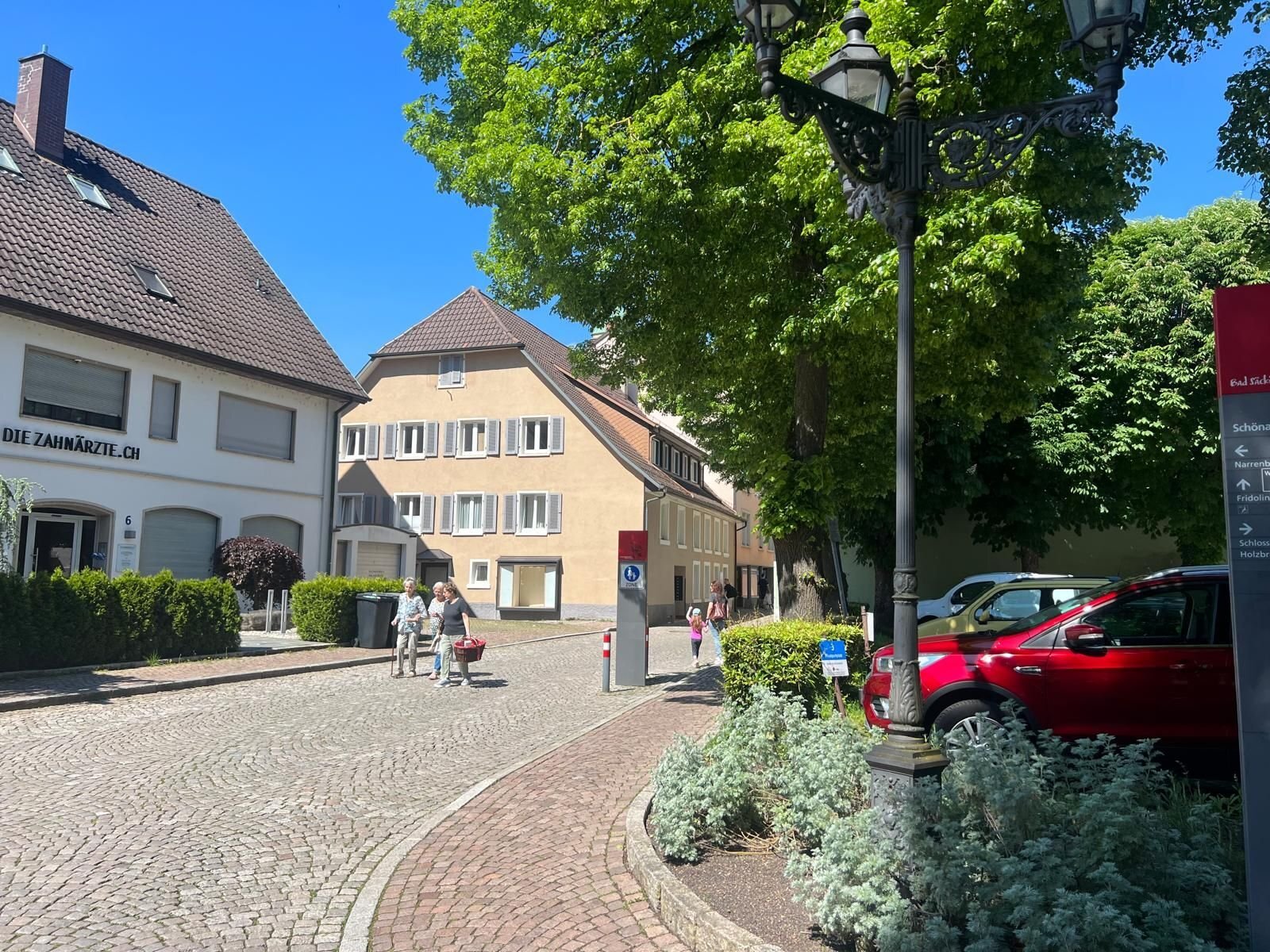 Wohnung zur Miete 800 € 2 Zimmer 35 m²<br/>Wohnfläche 2.<br/>Geschoss ab sofort<br/>Verfügbarkeit Wernergasse 4 Bad Säckingen Bad Säckingen 79713