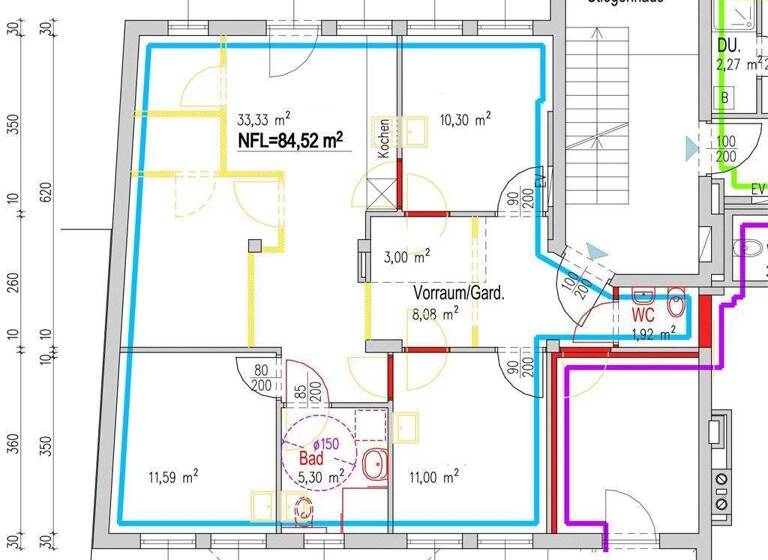Büro zur Miete 12 € 85 m² Bürofläche Oberalm 5411