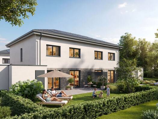 Doppelhaushälfte zum Kauf - Neubau 599.500 € 4 Zimmer 135,1 m² 266 m² Grundstück frei ab 15.12.2027 Hauptstraße 37 Vanikum Rommerskirchen 41569