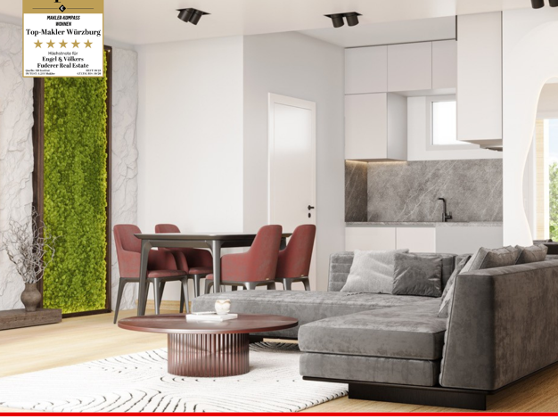 Wohnung zum Kauf 549.000 € 3 Zimmer 104,4 m² Volkach 97332