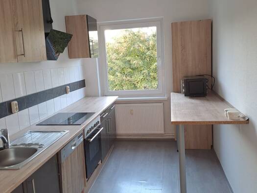 Wohnung zur Miete 600 € 9 Zimmer 120 m² 1. Geschoss frei ab sofort Lindenstraße 3 Thräna Borna 04552