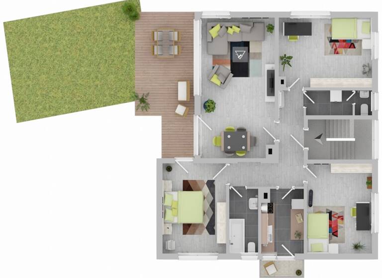 Wohnung zum Kauf 399.000 € 4 Zimmer 106,8 m² 1. Geschoss Ost Stuttgart 70188