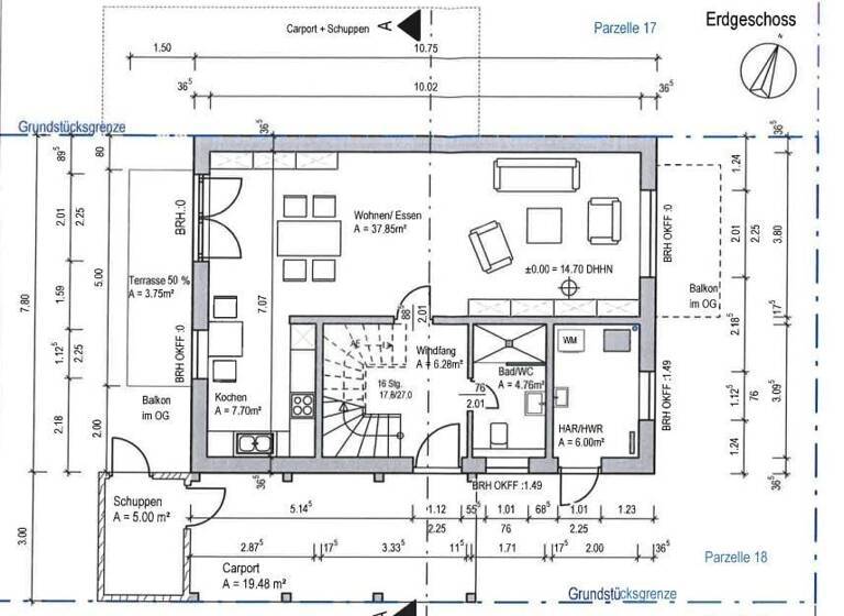 Einfamilienhaus zum Kauf 459.000 € 4 Zimmer 132 m² 246 m² Grundstück Knieper West Stralsund 18435
