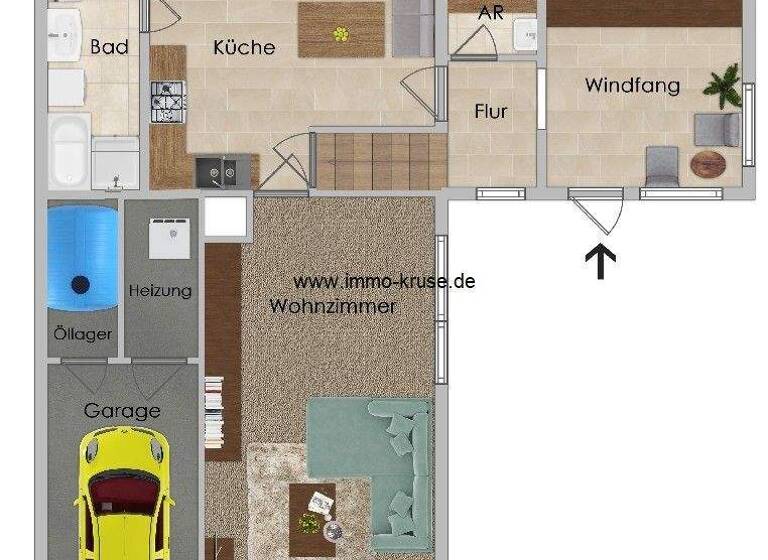 Einfamilienhaus zum Kauf 99.000 € 4 Zimmer 122,3 m² 435 m² Grundstück Wischhafen 21737