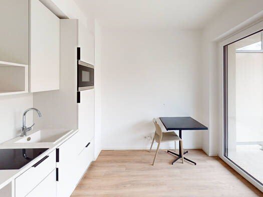 Wohnung zur Miete 570 € 1 Zimmer 25,6 m² EG frei ab 01.10.2025 Paul-Gossen-Straße 117a Erlangen-Süd Erlangen 91052