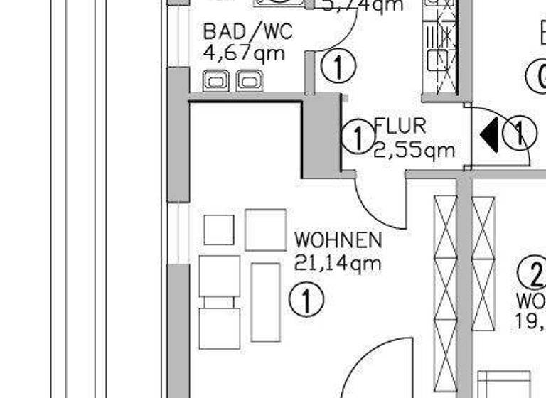 Wohnung zum Kauf 95.000 € 2 Zimmer 48,4 m² 2. Geschoss Altlohberghütte Lohberg 93470