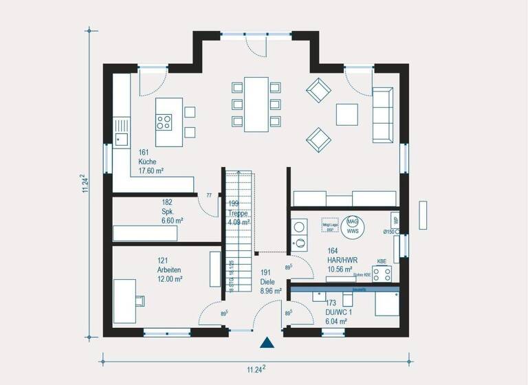 Einfamilienhaus zum Kauf 977.719 € 5 Zimmer 193,7 m² 952,9 m² Grundstück Etting Ingolstadt 85055