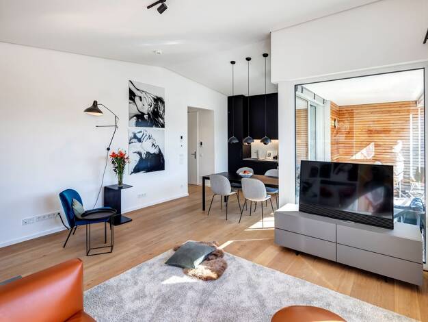 Penthouse zum Kauf 1.065.000 € 2 Zimmer 61,6 m² 5. Geschoss Neuhausen-Nymphenburg München 80335