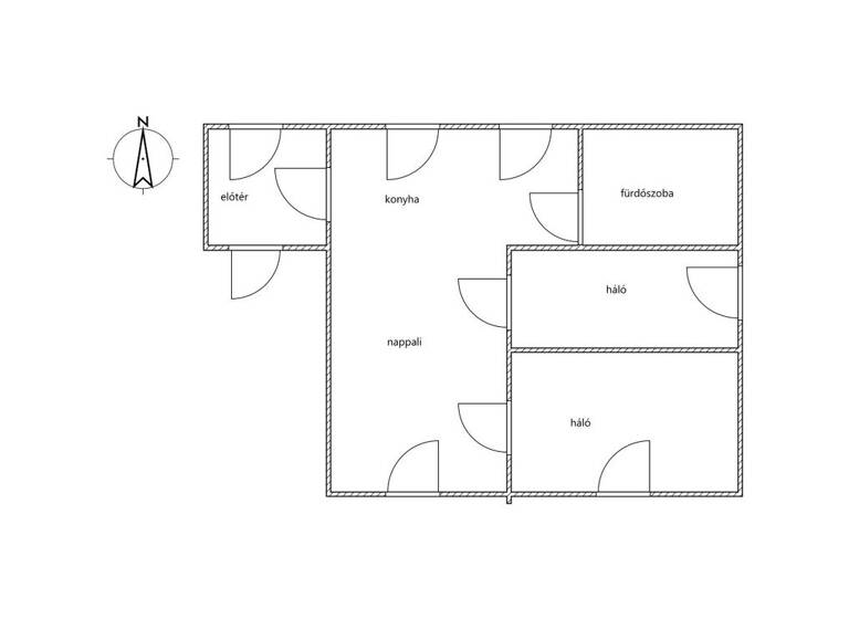 Einfamilienhaus zum Kauf 105.000 € 2,5 Zimmer 47 m² 1.500 m² Grundstück Nagykanizsa