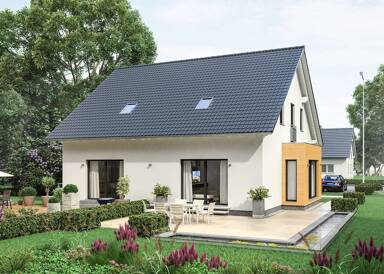 Doppelhaushälfte zum Kauf provisionsfrei 385.929 € 3 Zimmer 110 m² 430 m² Grundstück Güntersleben 97261