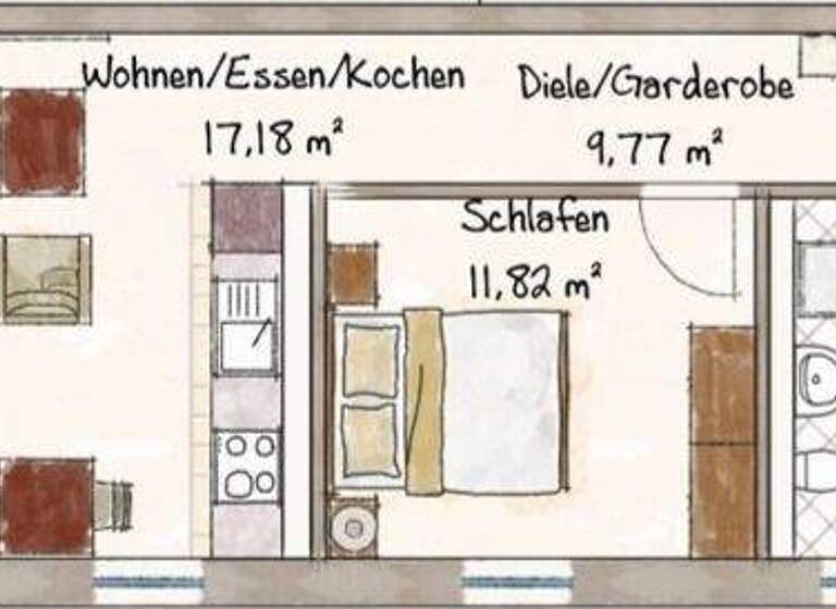 Wohnung zum Kauf 309.000 € 2 Zimmer 52,1 m² frei ab 01.10.2027 Altdorf Landshut/Altdorf 84032