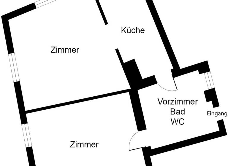 Wohnung zum Kauf 198.890 € 2 Zimmer 56 m² 1. Geschoss Linzer Straße Wien 1140