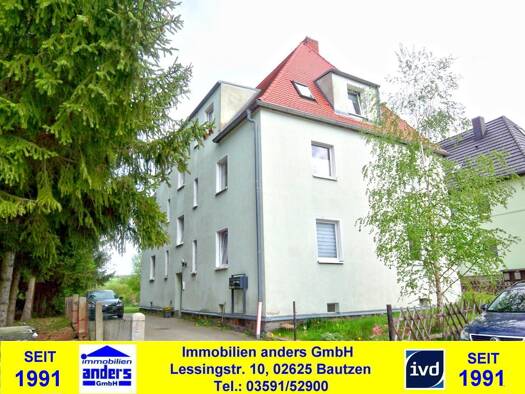 Wohnung zur Miete 320 € 2 Zimmer 53 m² 1. Geschoss Großpostwitz Großpostwitz/O.L. 02692