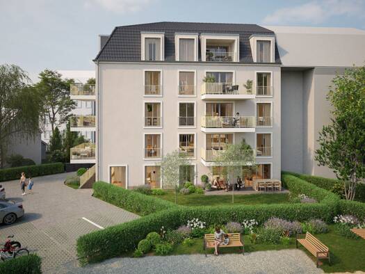 Wohnung zum Kauf - Neubau provisionsfrei 419.500 € 3 Zimmer 84,9 m² 2. Geschoss Mickten Dresden 01139