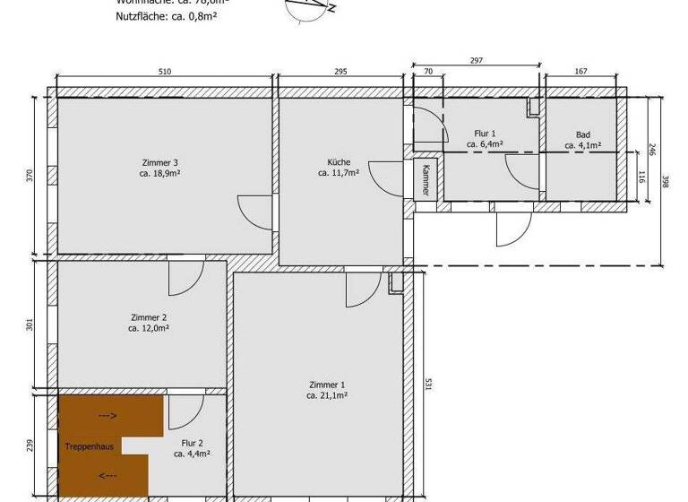 Doppelhaushälfte zum Kauf 188.000 € 5 Zimmer 130,5 m² 1.200 m² Grundstück Demmin 17109