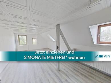 Wohnung zur Miete 300 € 3 Zimmer 71 m² Dachgeschoss, 2. Geschoss frei ab 15.08.2025 Dorfstraße 25 Berthelsdorf Lunzenau 09328