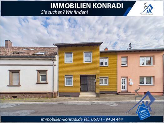 Einfamilienhaus zum Kauf 79.000 € 7 Zimmer 118 m² 197 m² Grundstück Hütschenhausen 66882