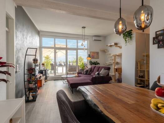 Penthouse zum Kauf 490.000 € 4,5 Zimmer 98 m² 3. Geschoss Remseck-Pattonville Remseck am Neckar 71686