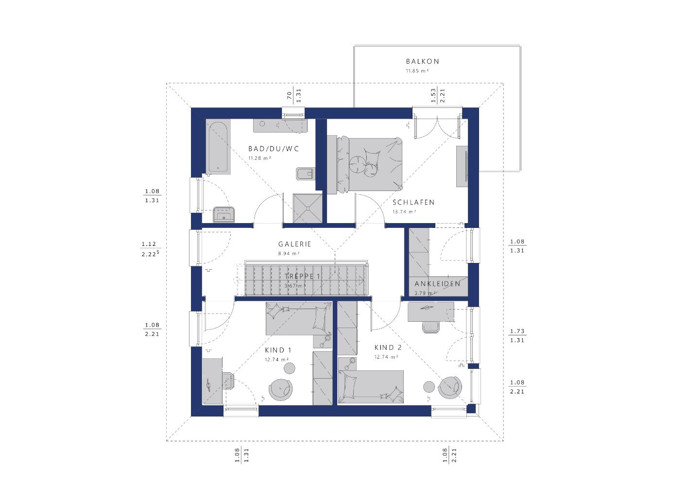 Einfamilienhaus zum Kauf 503.171 € 4 Zimmer 136 m²<br/>Wohnfläche 645 m²<br/>Grundstück Nicolaiplatz Magdeburg 39124