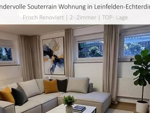 Wohnung zum Kauf provisionsfrei 210.000 € 2 Zimmer 54,8 m² Geschoss -1/4 Gartenstraße 16 Echterdingen Leinfelden-Echterdingen 70771