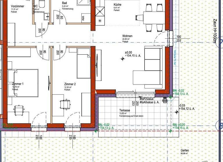 Wohnung zum Kauf - Erstbezug 342.746 € 3 Zimmer 74,5 m² EG Bruck an der Leitha 2460