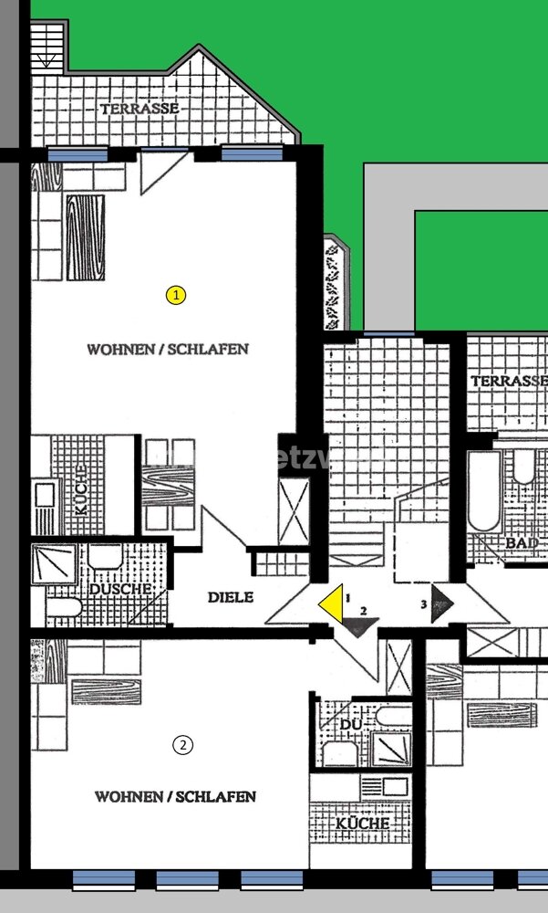 Wohnung zum Kauf 169.000 € 1 Zimmer 49 m²<br/>Wohnfläche EG<br/>Geschoss Flingern - Nord Düsseldorf / Flingern Nord 40235