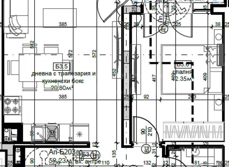 Studio zum Kauf 136.500 € 69,1 m² Sofia