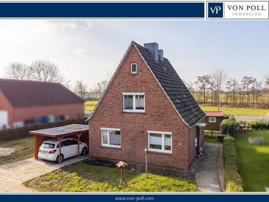 Einfamilienhaus zum Kauf 155.000 € 4 Zimmer 122 m² 699 m² Grundstück Osterhusen Hinte 26759