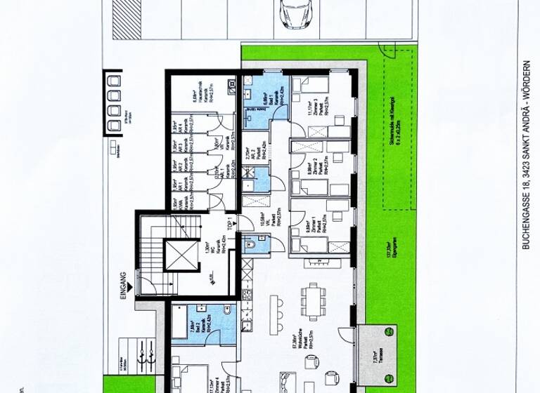 Wohnung zum Kauf 588.000 € 5 Zimmer 137 m² Klosterneuburg 3400