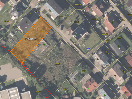 Grundstück zum Kauf provisionsfrei 127.500 € 750 m² Grundstück Ackerstr. Stadtgebiet Sankt Georgen im Schwarzwald 78112