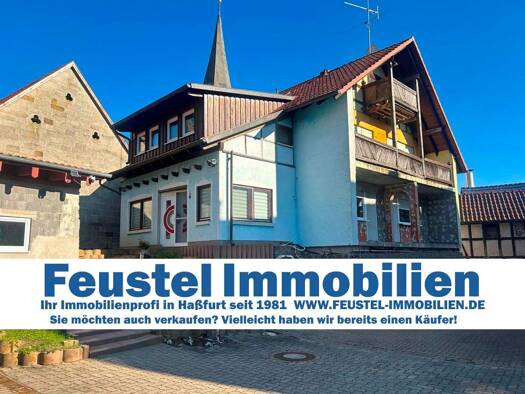 Einfamilienhaus zum Kauf 349.000 € 10 Zimmer 147 m² 1.729 m² Grundstück Nassach Aidhausen 97491