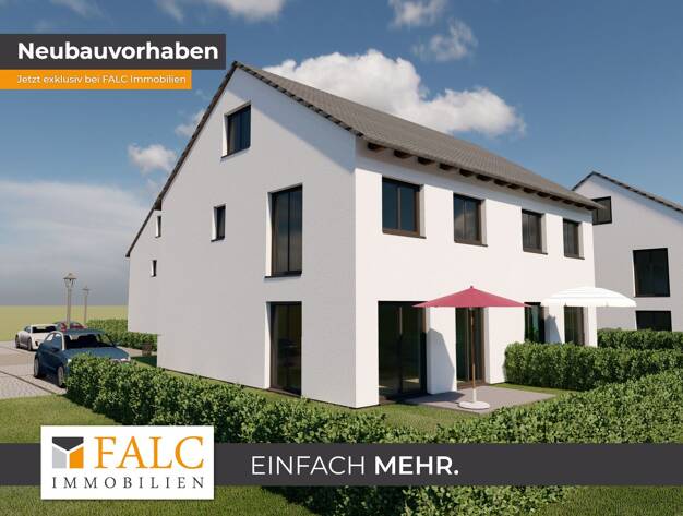 Doppelhaushälfte zum Kauf - Erstbezug 4 Zimmer 111 m² 139,6 m² Grundstück Wickendorf Schwerin, OT Wickendorf 19055
