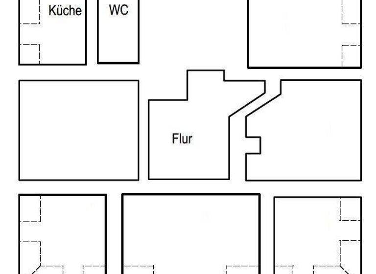 Wohnung zur Miete 500 € 6 Zimmer 87,4 m² frei ab 01.05.2026 Schneeberger Str. 28 Aue-Bad Schlema 08280