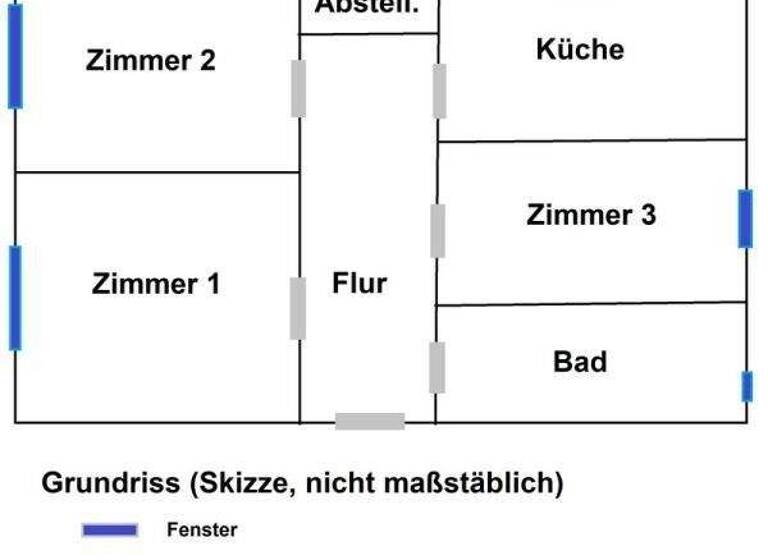 Wohnung zur Miete 790 € 2,8 Zimmer 65 m² Gostenhof Nürnberg 90429