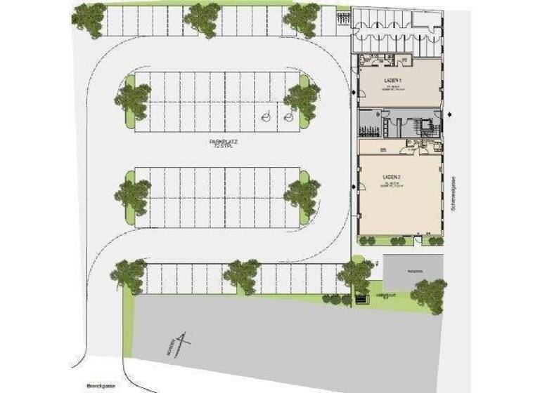 Büro zur Miete - Erstbezug provisionsfrei 213 m² Bürofläche Schimmelgasse 9 Bad Windsheim 91438