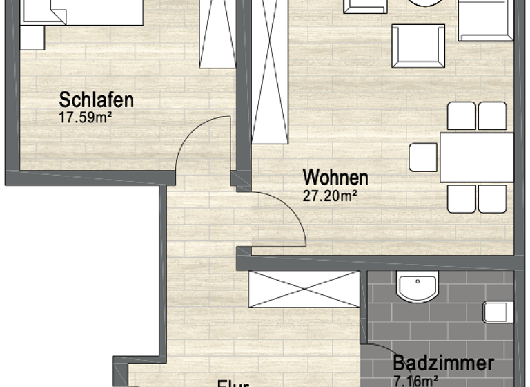Wohnung zum Kauf 244.000 € 3 Zimmer 90 m² Calberlah 38547