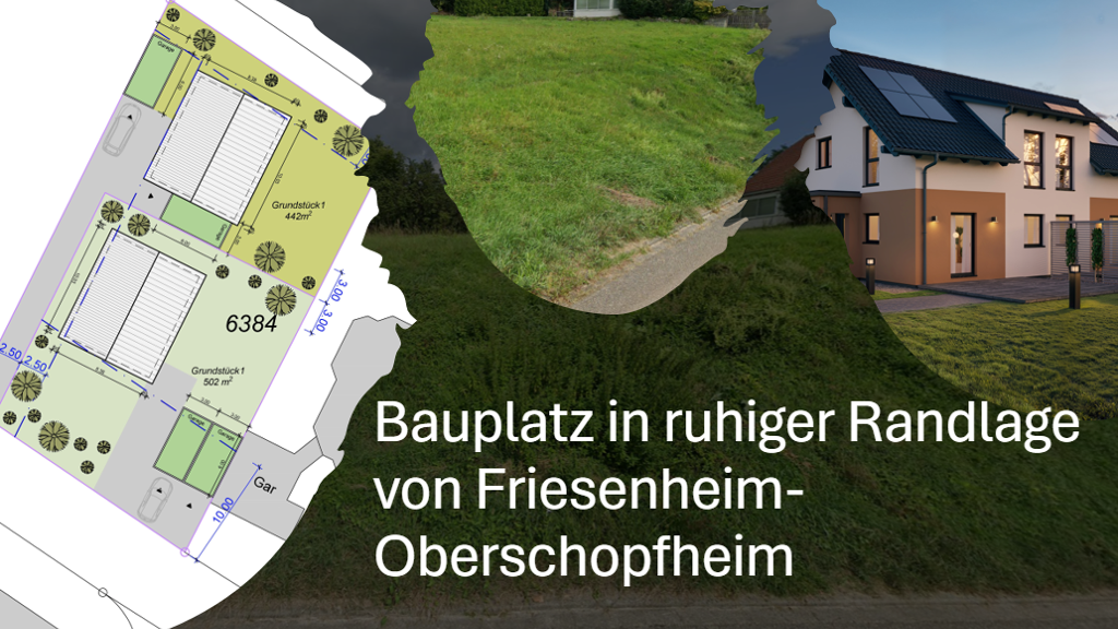 Grundstück zum Kauf provisionsfrei 159.029 € 444 m² Grundstück Oberschopfheim Friesenheim 77948