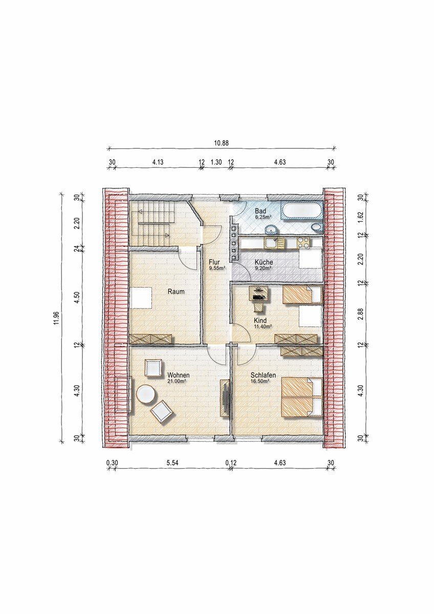 Mehrfamilienhaus zum Kauf 745.000 € 10 Zimmer 275 m²<br/>Wohnfläche 813 m²<br/>Grundstück Berenbostel - Nord Garbsen / Berenbostel 30827