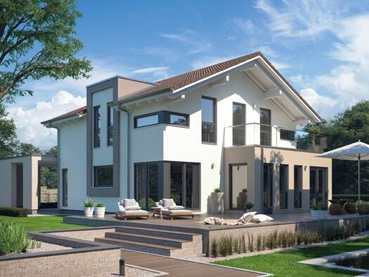 Einfamilienhaus zum Kauf provisionsfrei 1.293.370 € 6 Zimmer 158 m² 1.100 m² Grundstück Tüllingen Lörrach 79539