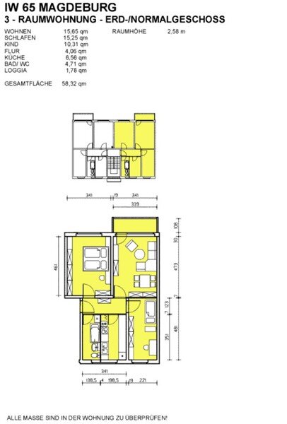 Wohnung zur Miete 406,54 € 3 Zimmer 58,1 m²<br/>Wohnfläche 4.<br/>Geschoss 19.11.2024<br/>Verfügbarkeit Am Dahlienheim 24 Leuben (Altleuben) Dresden 01257