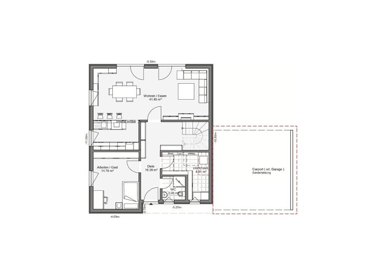 Einfamilienhaus zum Kauf provisionsfrei 428.900 € 5 Zimmer 168 m²<br/>Wohnfläche 1.115 m²<br/>Grundstück Schlimpfhof Oberthulba 97723