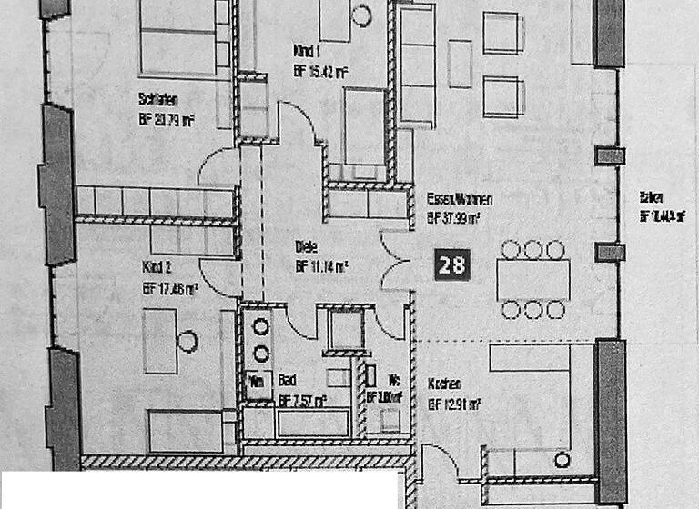 Wohnung zur Miete Wohnen auf Zeit 2.560 € 4 Zimmer 138,7 m²<br/>Wohnfläche 19.05.2025<br/>Verfügbarkeit Innenstadt Augsburg 86153