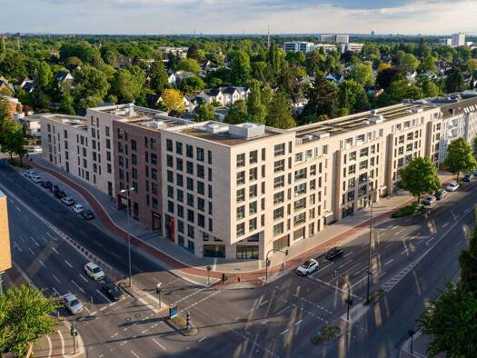 Wohnung zur Miete 1.520 € 3 Zimmer 70,8 m² 5. Geschoss frei ab sofort Ahrensburger Straße 99 Wandsbek Hamburg 22041