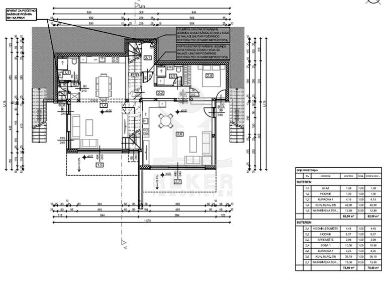 Maisonette zum Kauf - Erstbezug 480.000 € 3 Zimmer 120 m² EG Dramalj 51260