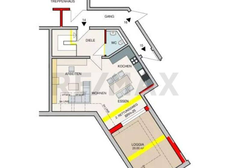 Maisonette zum Kauf provisionsfrei 320.000 € 2,5 Zimmer 84,3 m² 3. Geschoss Manzen Göppingen 73037