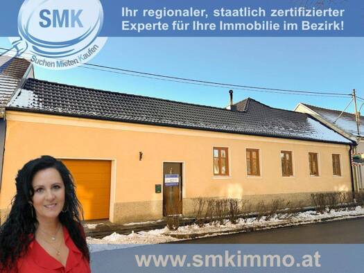 Einfamilienhaus zum Kauf 129.000 € 2 Zimmer 65 m² 225 m² Grundstück Sitzendorf an der Schmida 3714