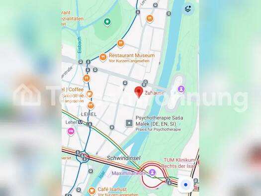 Wohnung zur Miete Tauschwohnung 1.000 € 2 Zimmer 60 m² 2. Geschoss Altstadt-Lehel München 80538